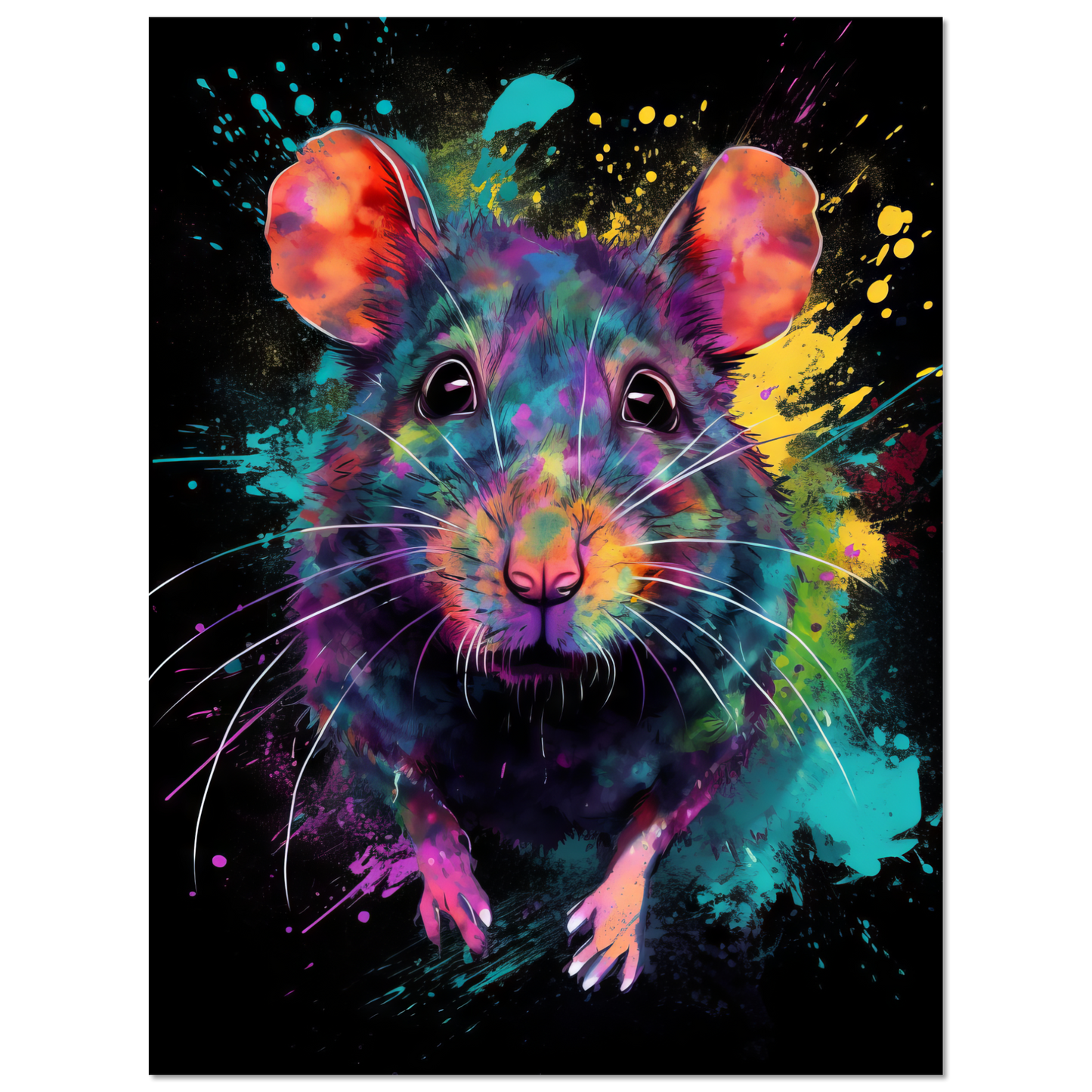 Rat pop art (RAT04)