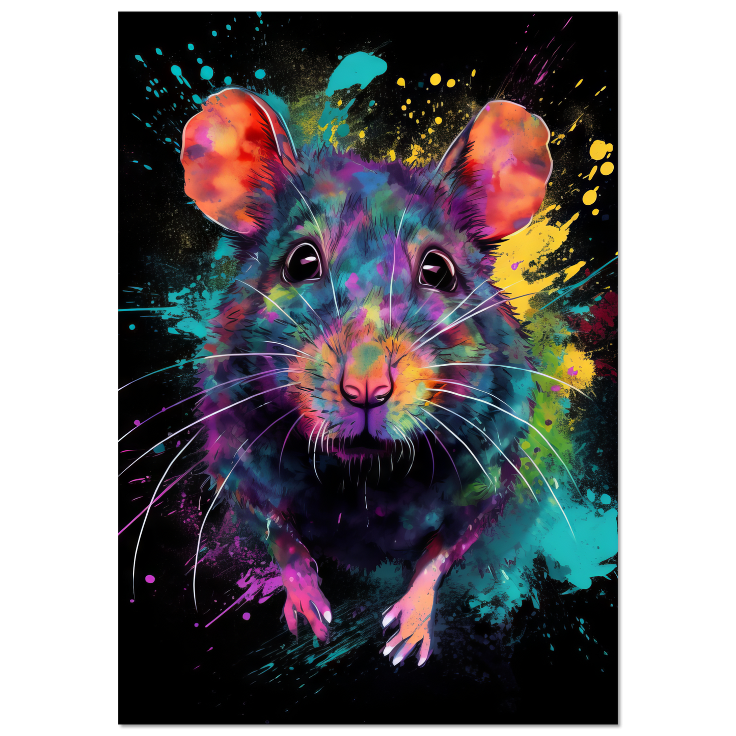 Rat pop art (RAT04)