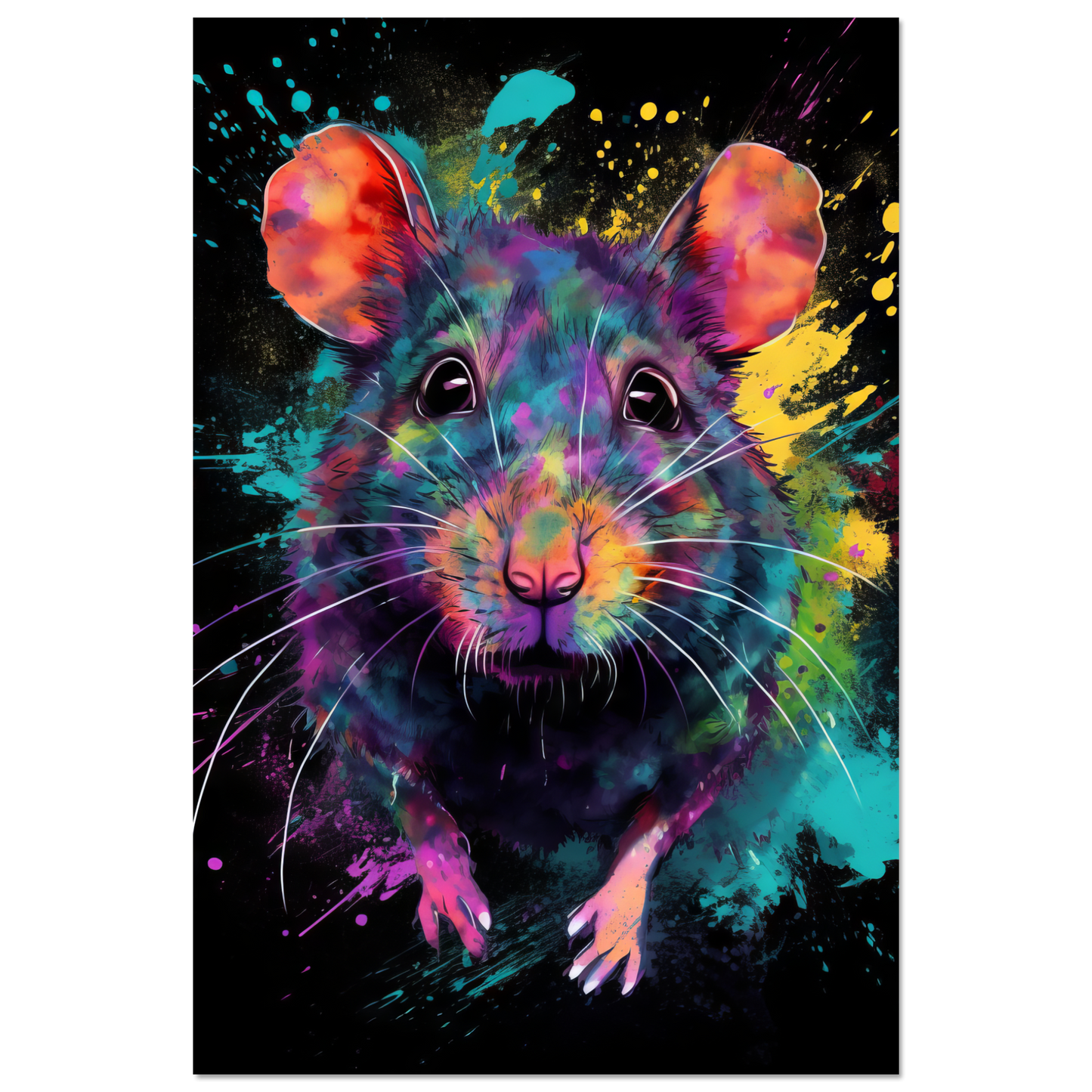 Rat pop art (RAT04)