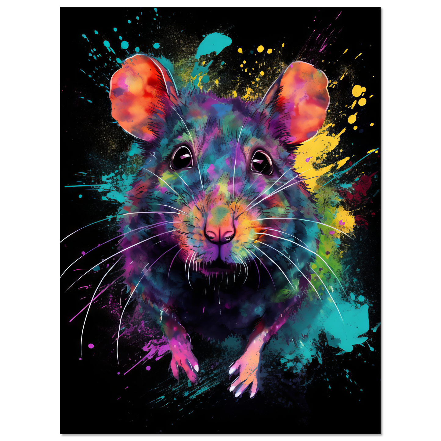Rat pop art (RAT04)