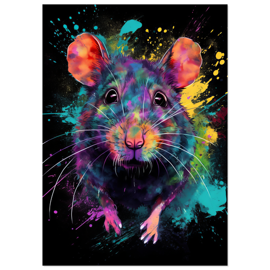 Ratte Pop-Art (RAT04)