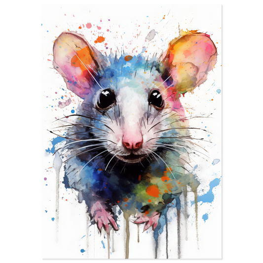 Ratte Pop-Art (RAT05)
