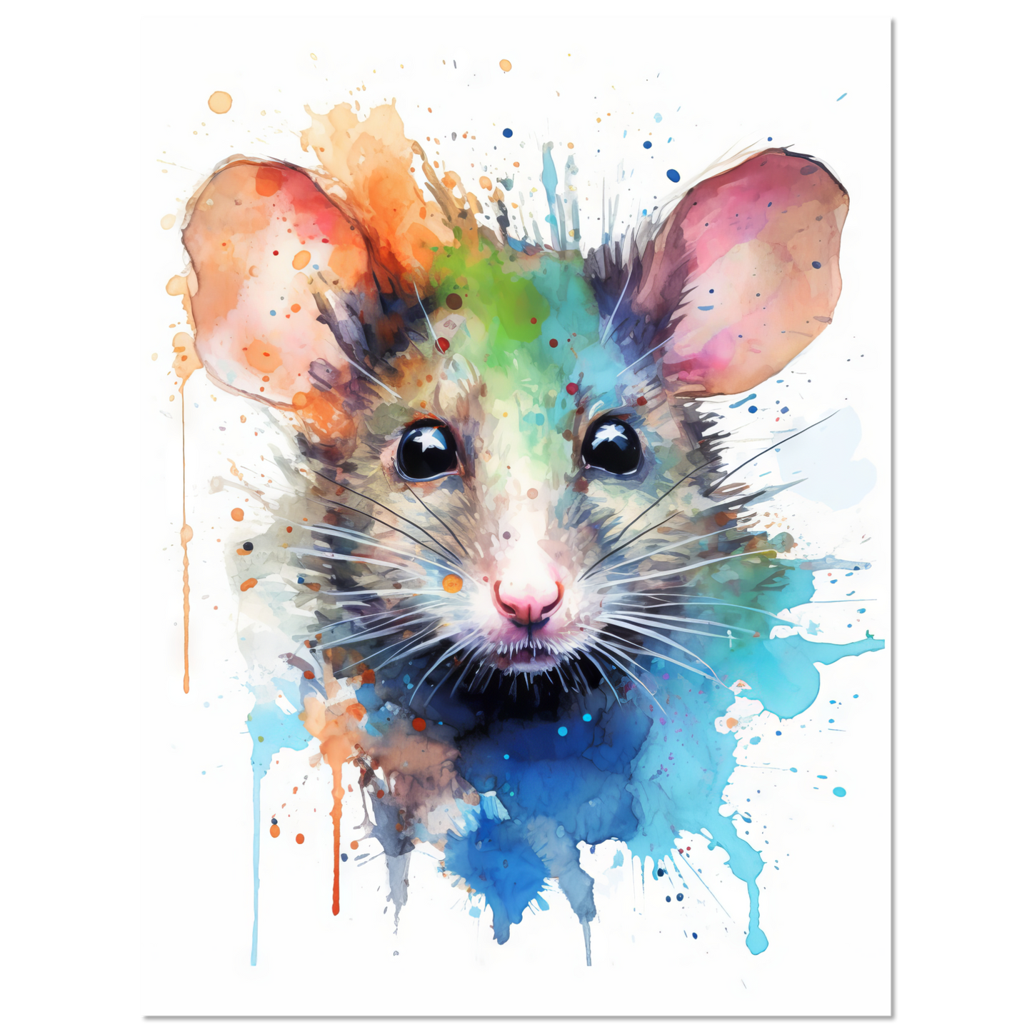 Ratte Pop-Art (RAT06)