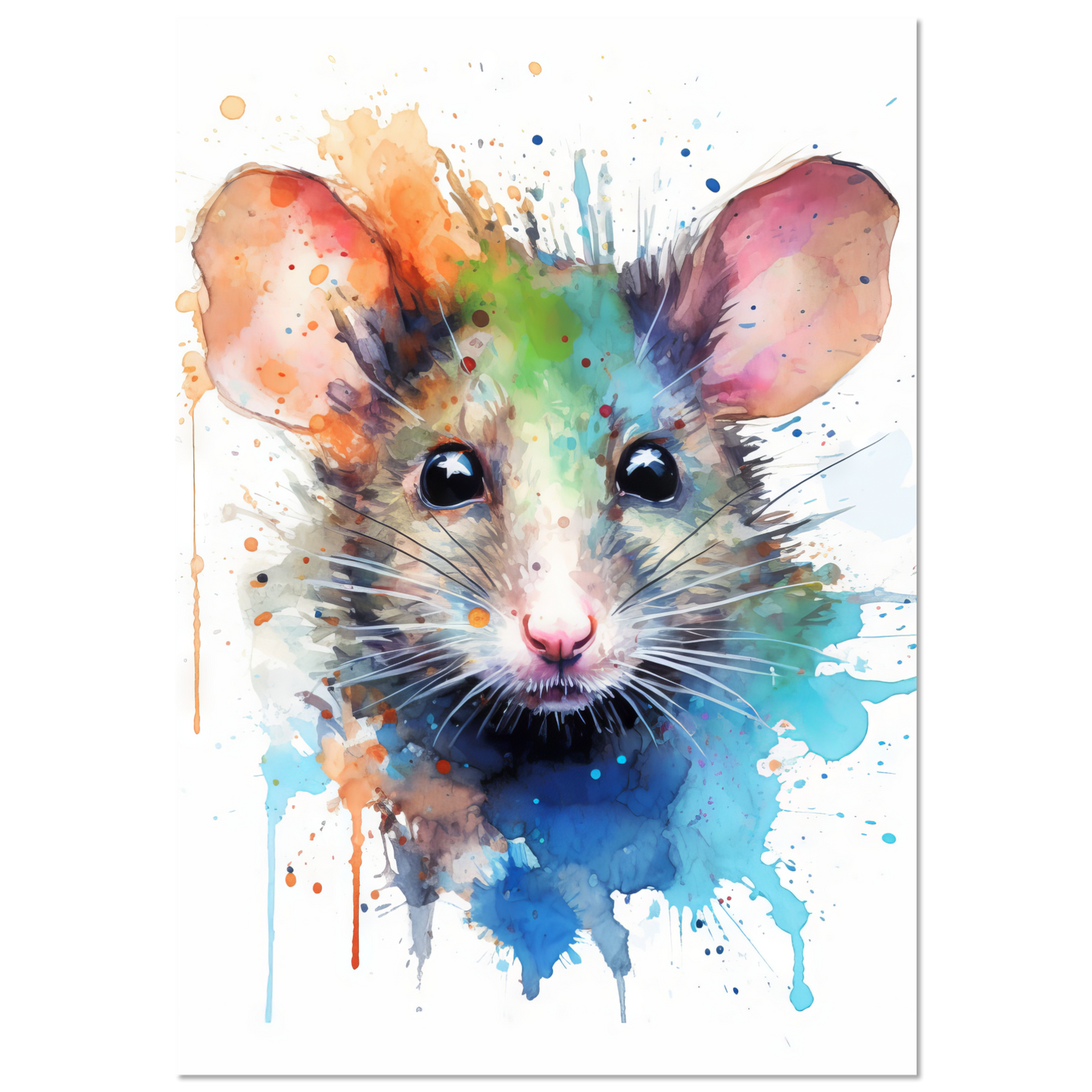 Ratte Pop-Art (RAT06)