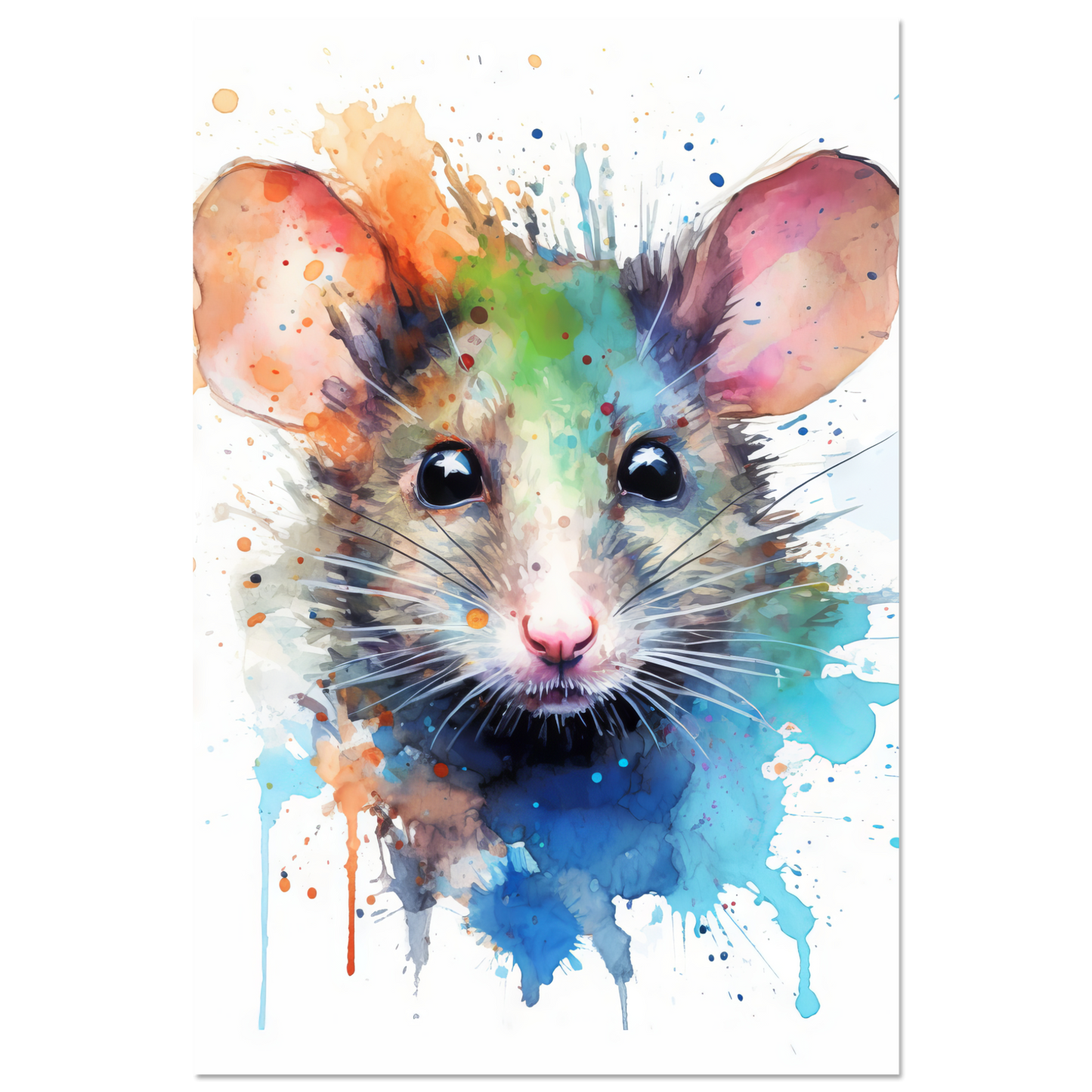 Ratte Pop-Art (RAT06)