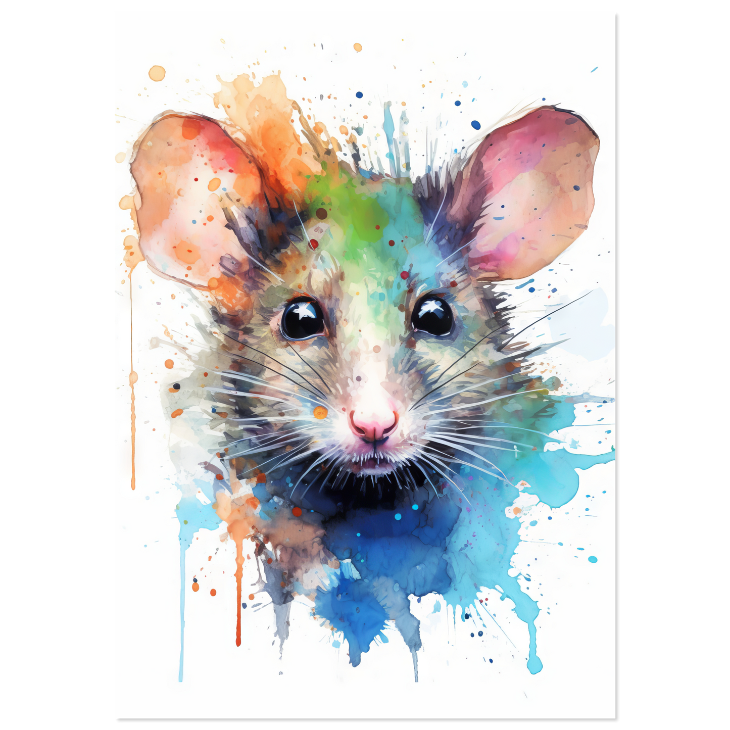 Ratte Pop-Art (RAT06)