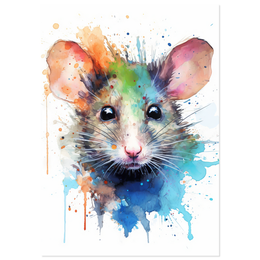 Ratte Pop-Art (RAT06)