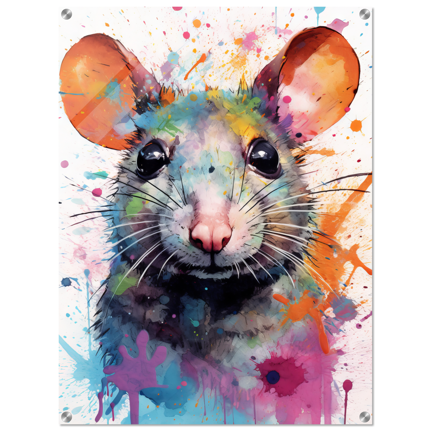 Rat pop art (RAT07)