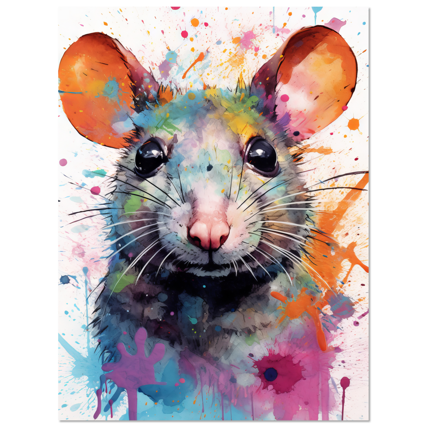 Rat pop art (RAT07)