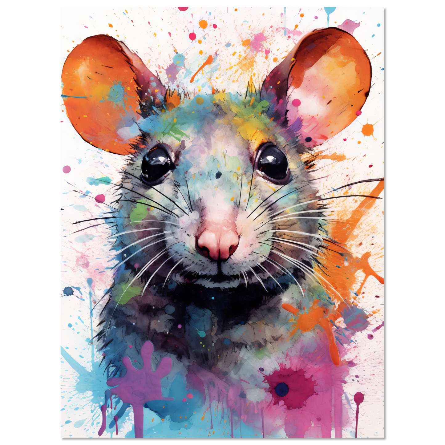Rat pop art (RAT07)