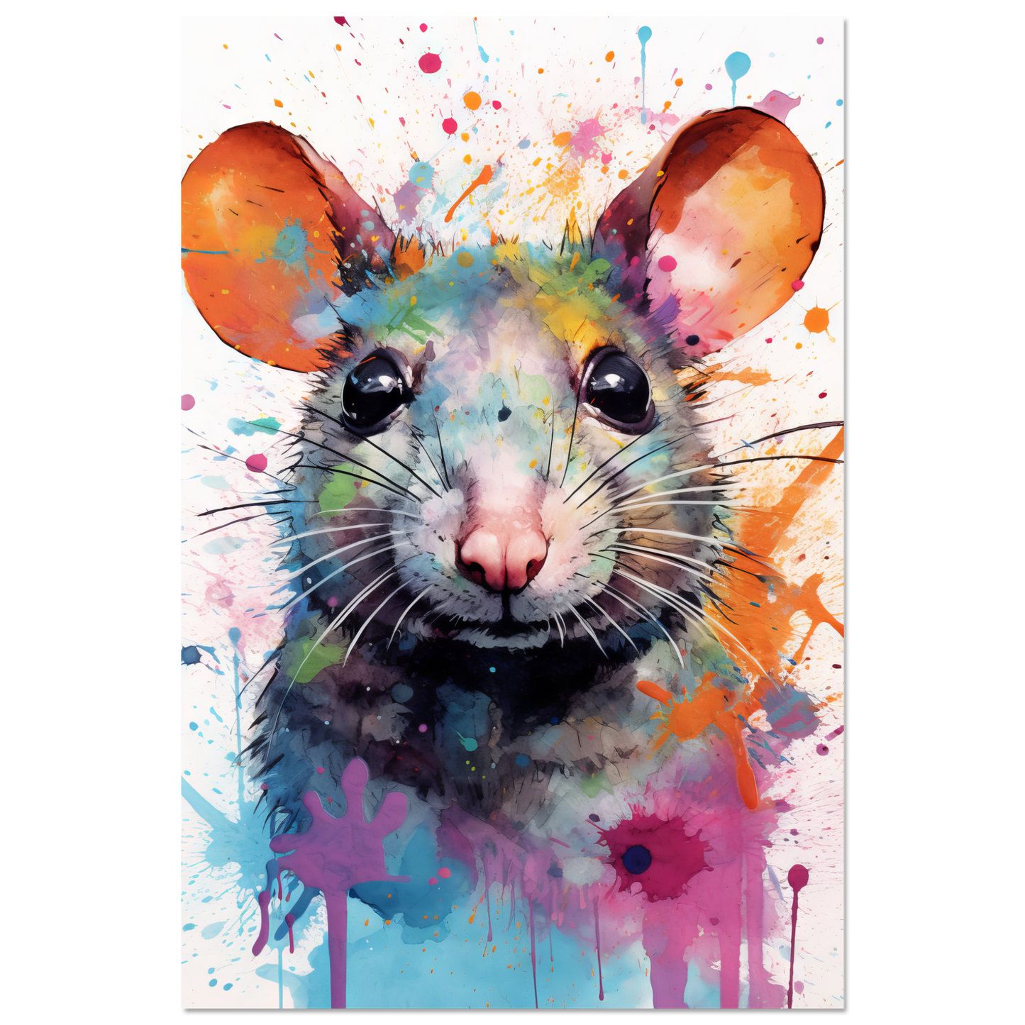 Rat pop art (RAT07)