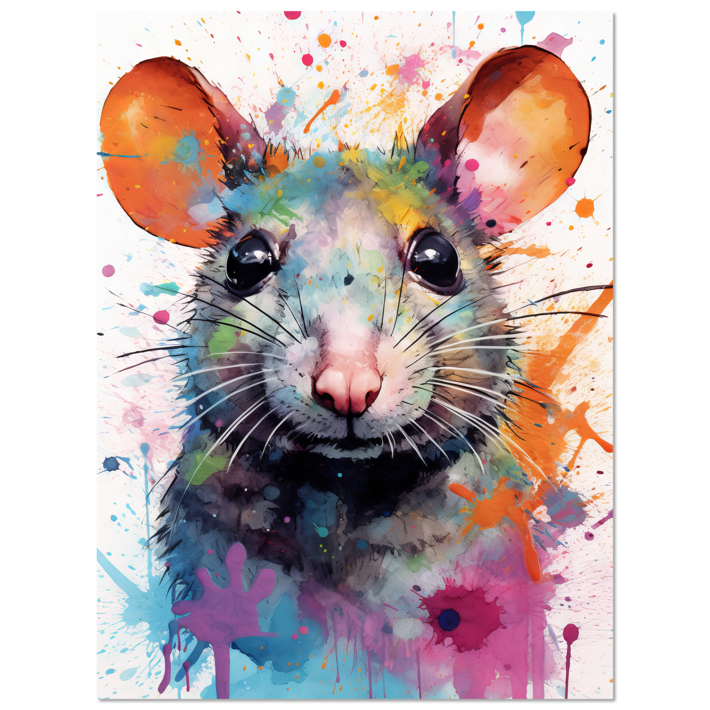 Rat pop art (RAT07)