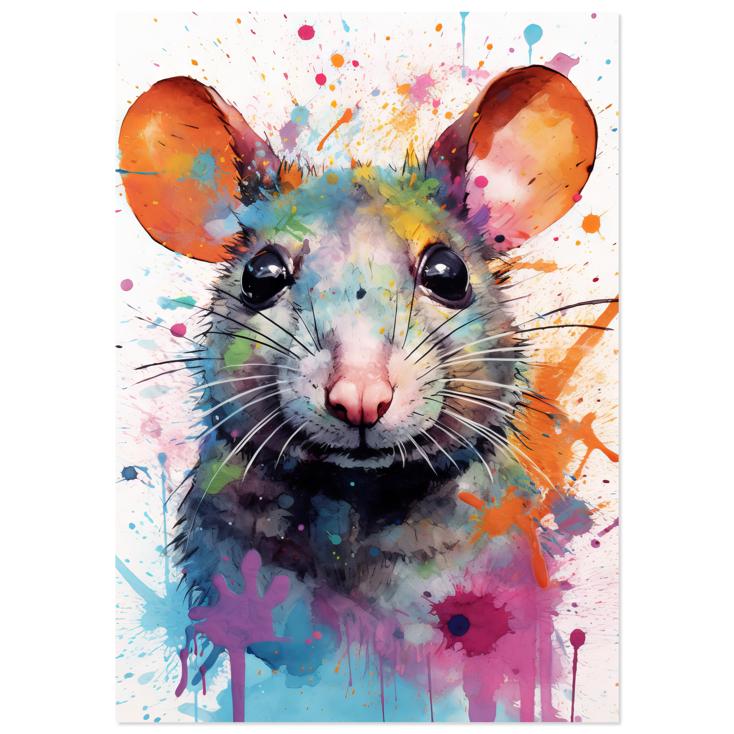 Rat pop art (RAT07)