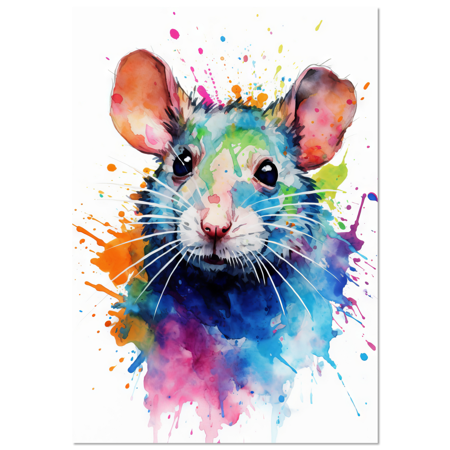 Ratte Pop-Art (RAT08)