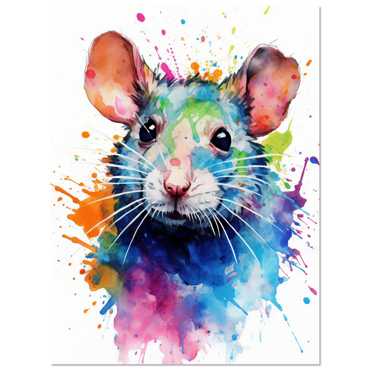 Ratte Pop-Art (RAT08)