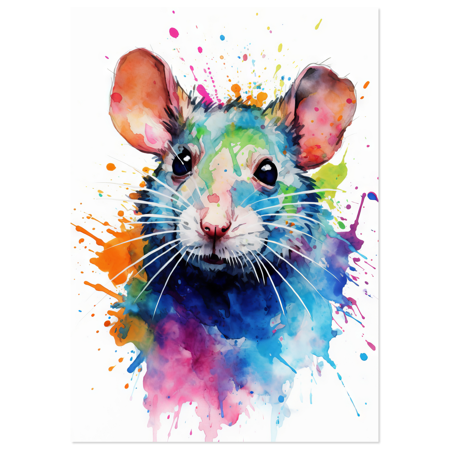 Ratte Pop-Art (RAT08)