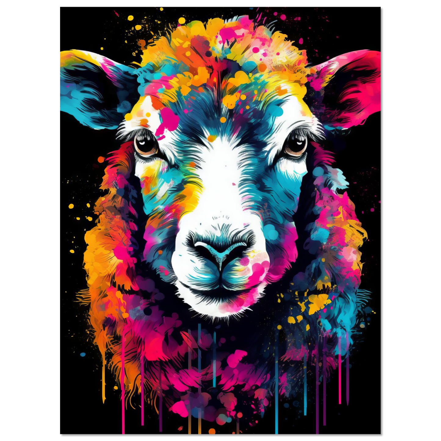 Schaf Pop-Art (SHEEP01)