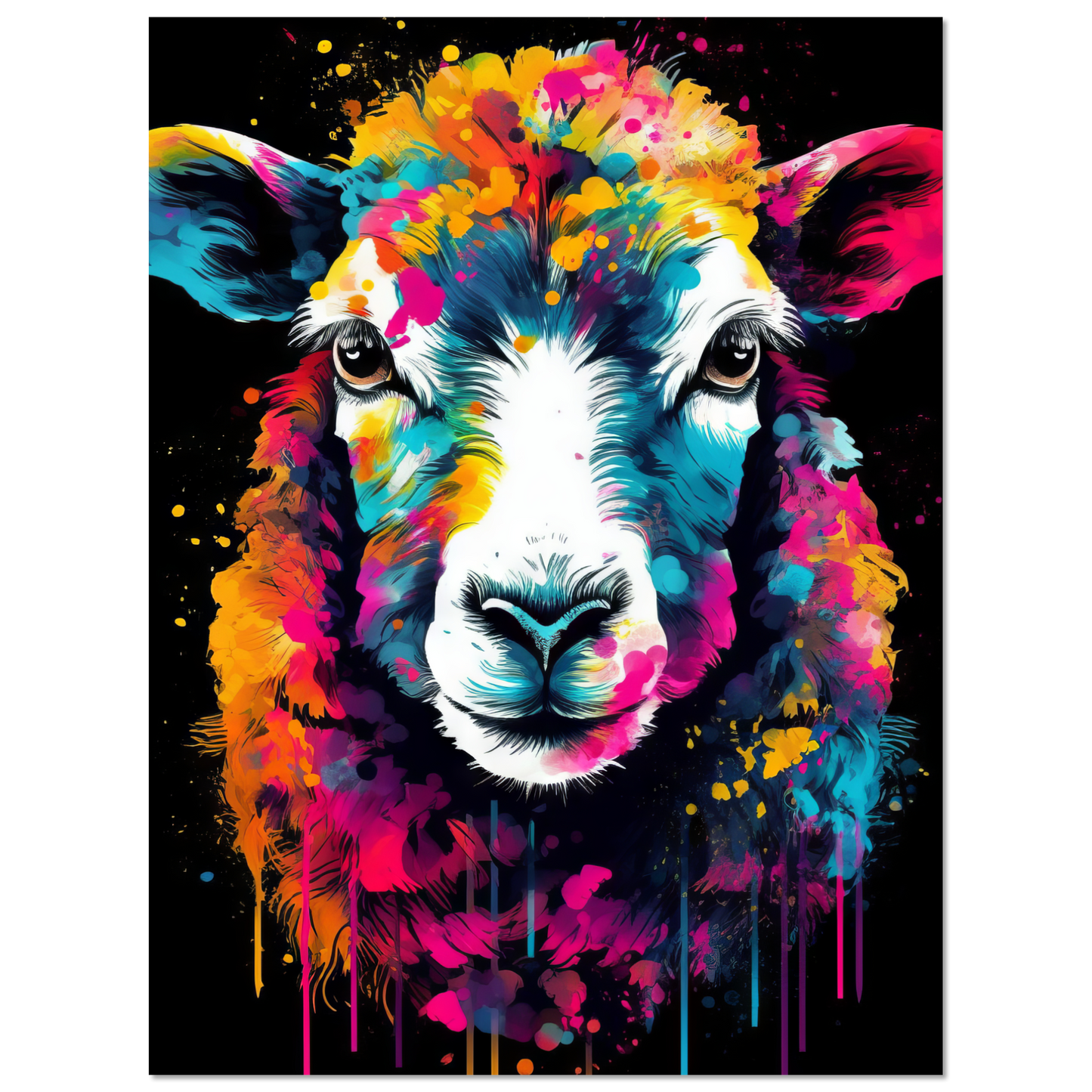 Schaf Pop-Art (SHEEP01)