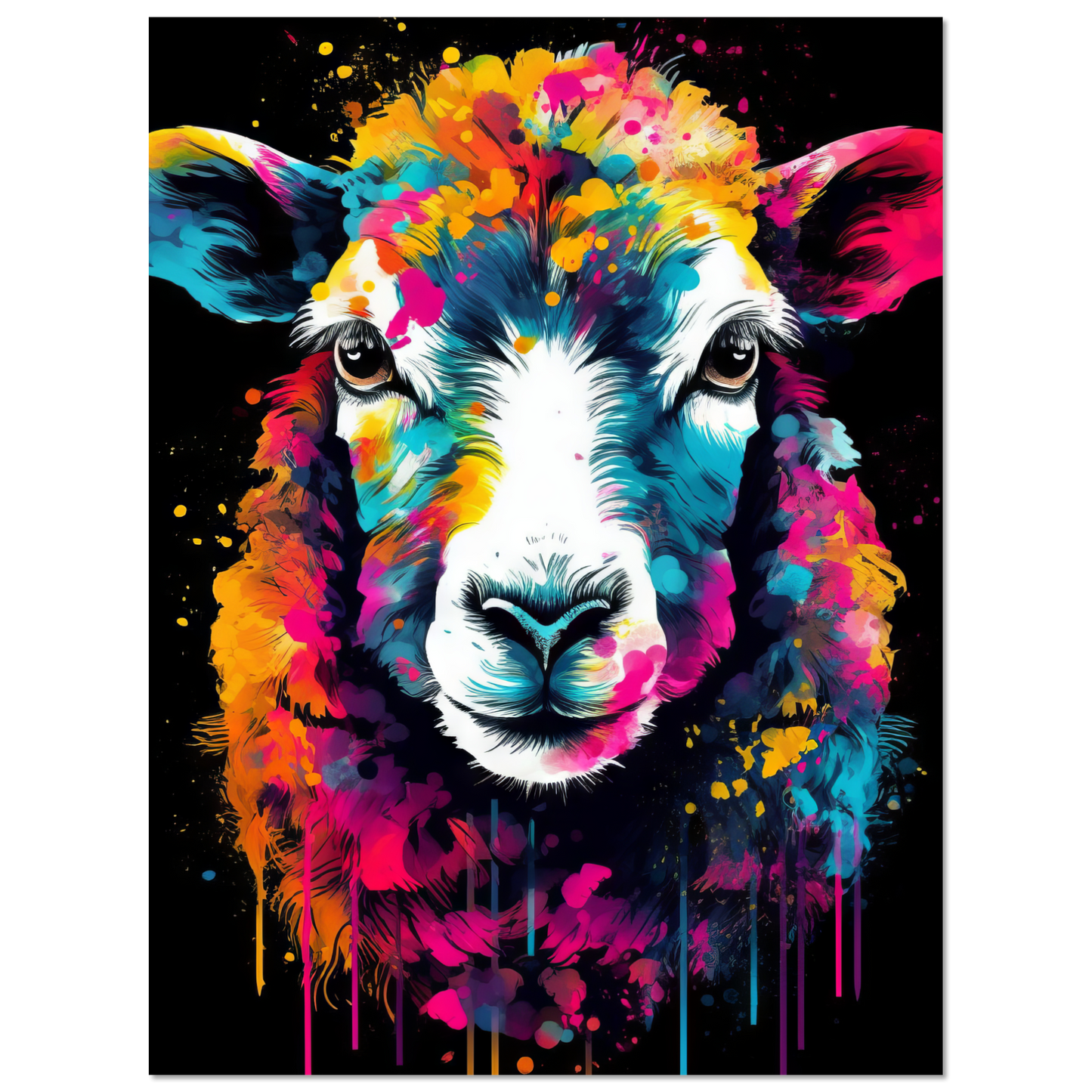 Schaf Pop-Art (SHEEP01)