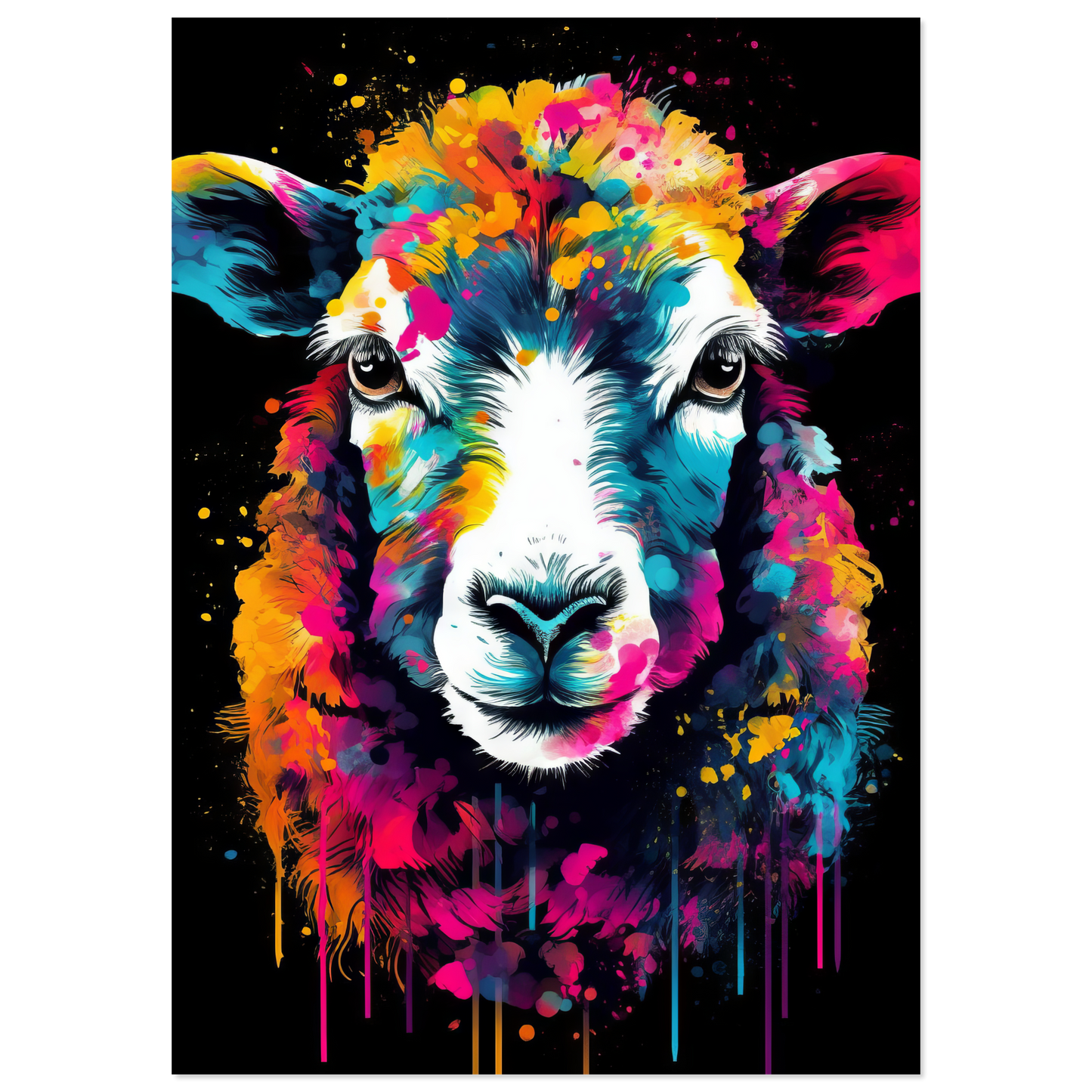 Schaf Pop-Art (SHEEP01)