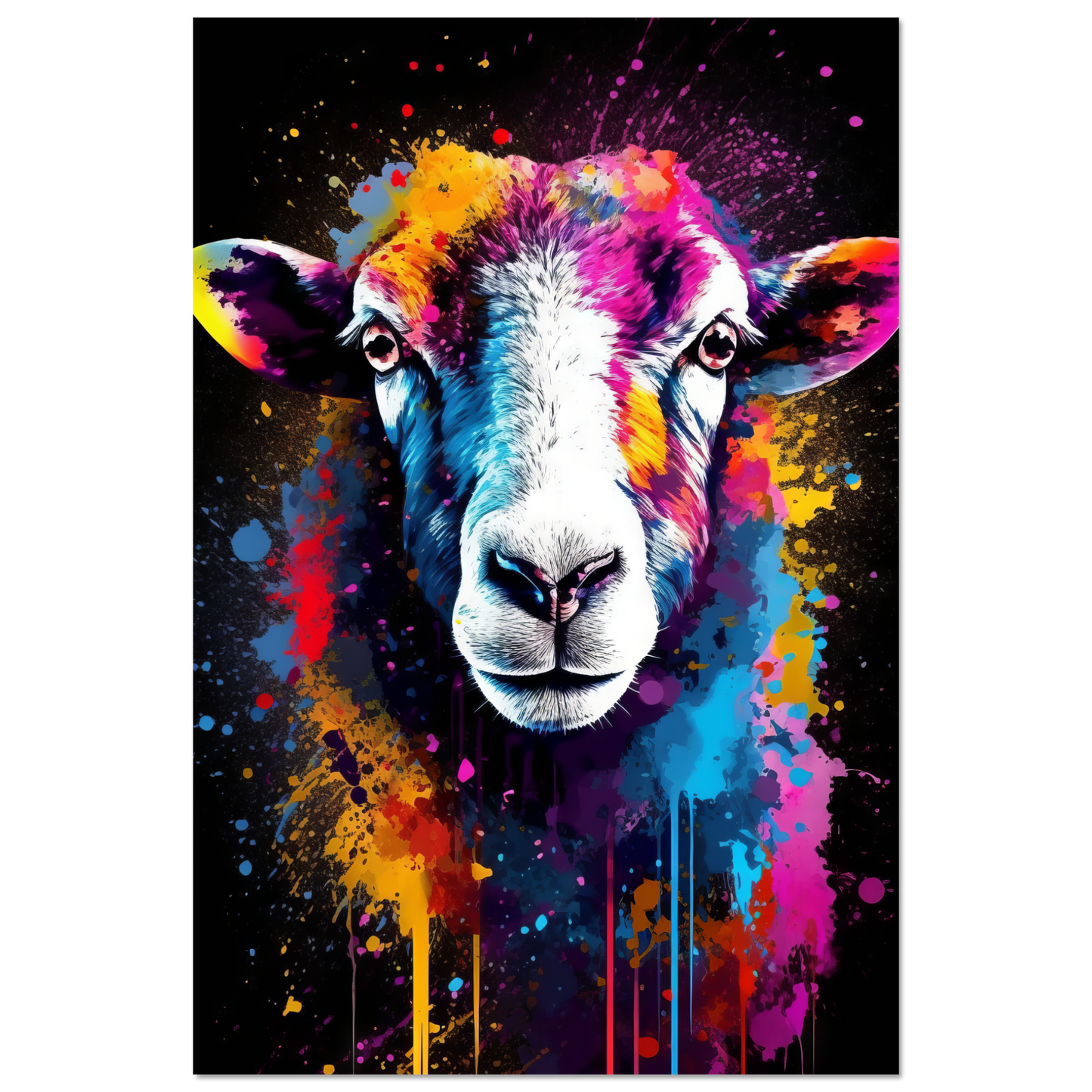 Schaf Pop-Art (SHEEP02)