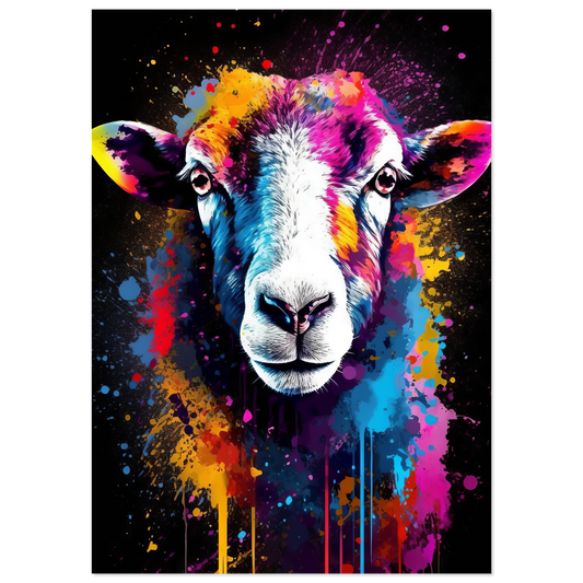 Sheep pop art (SHEEP02)
