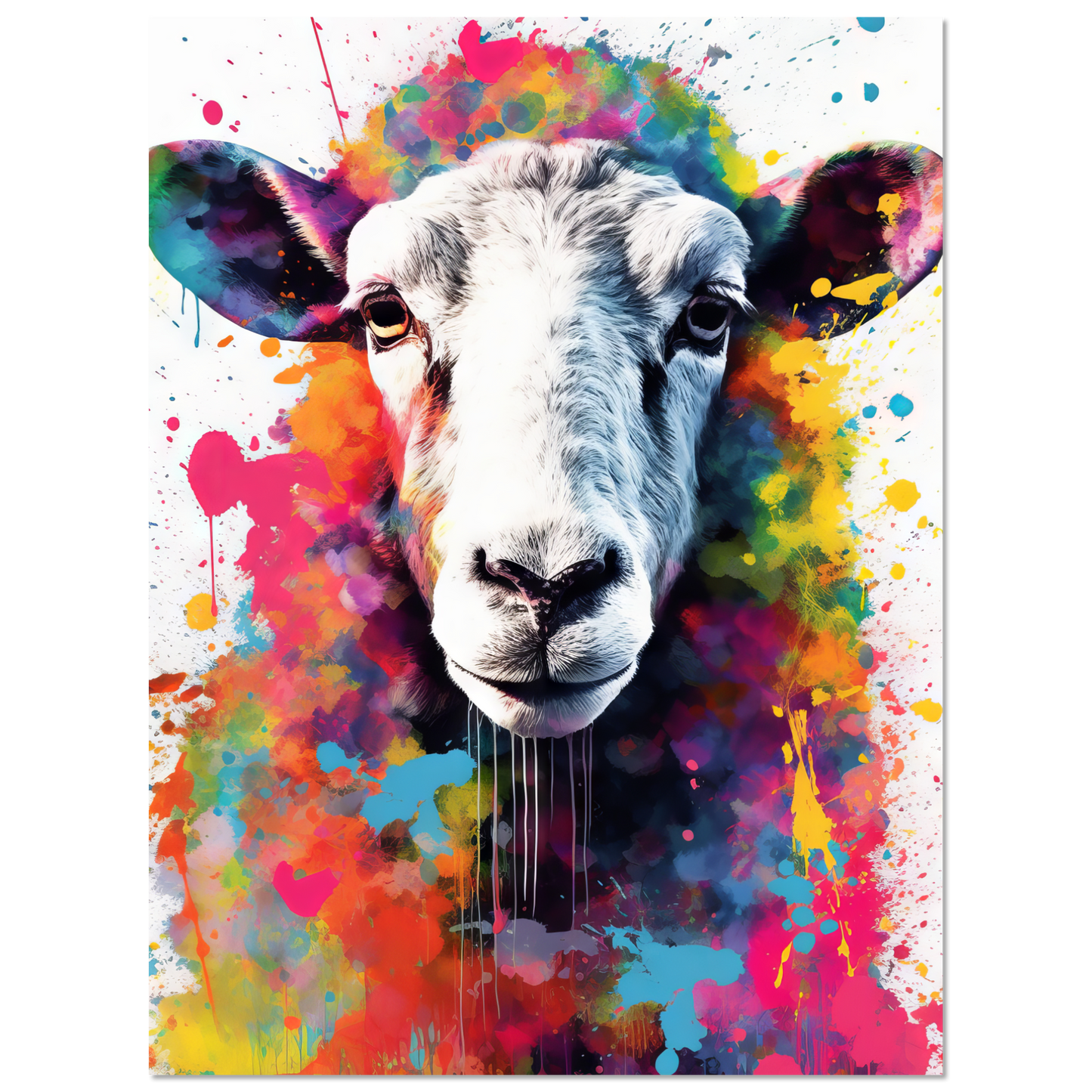 Schaf Pop-Art (SHEEP07)