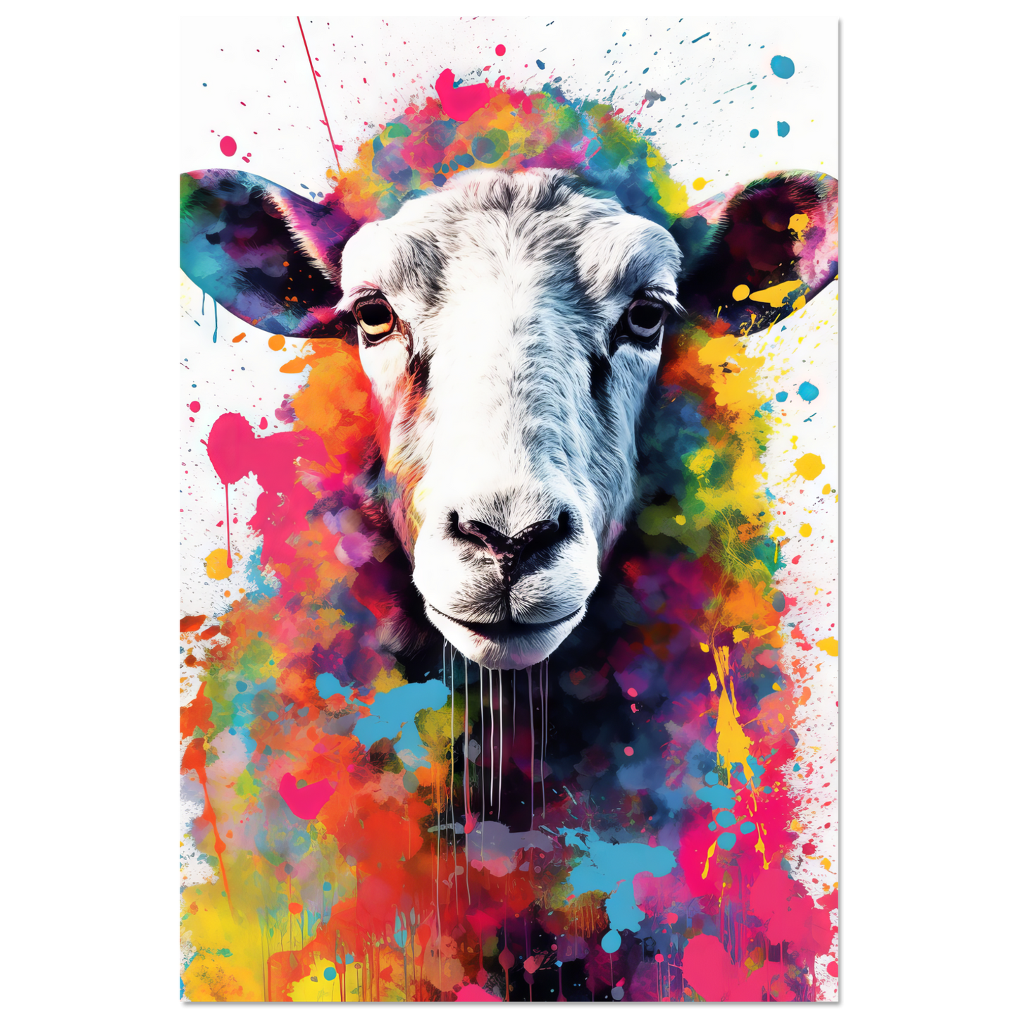 Schaf Pop-Art (SHEEP07)