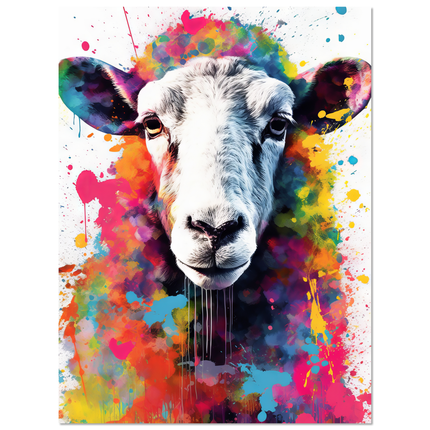 Schaf Pop-Art (SHEEP07)