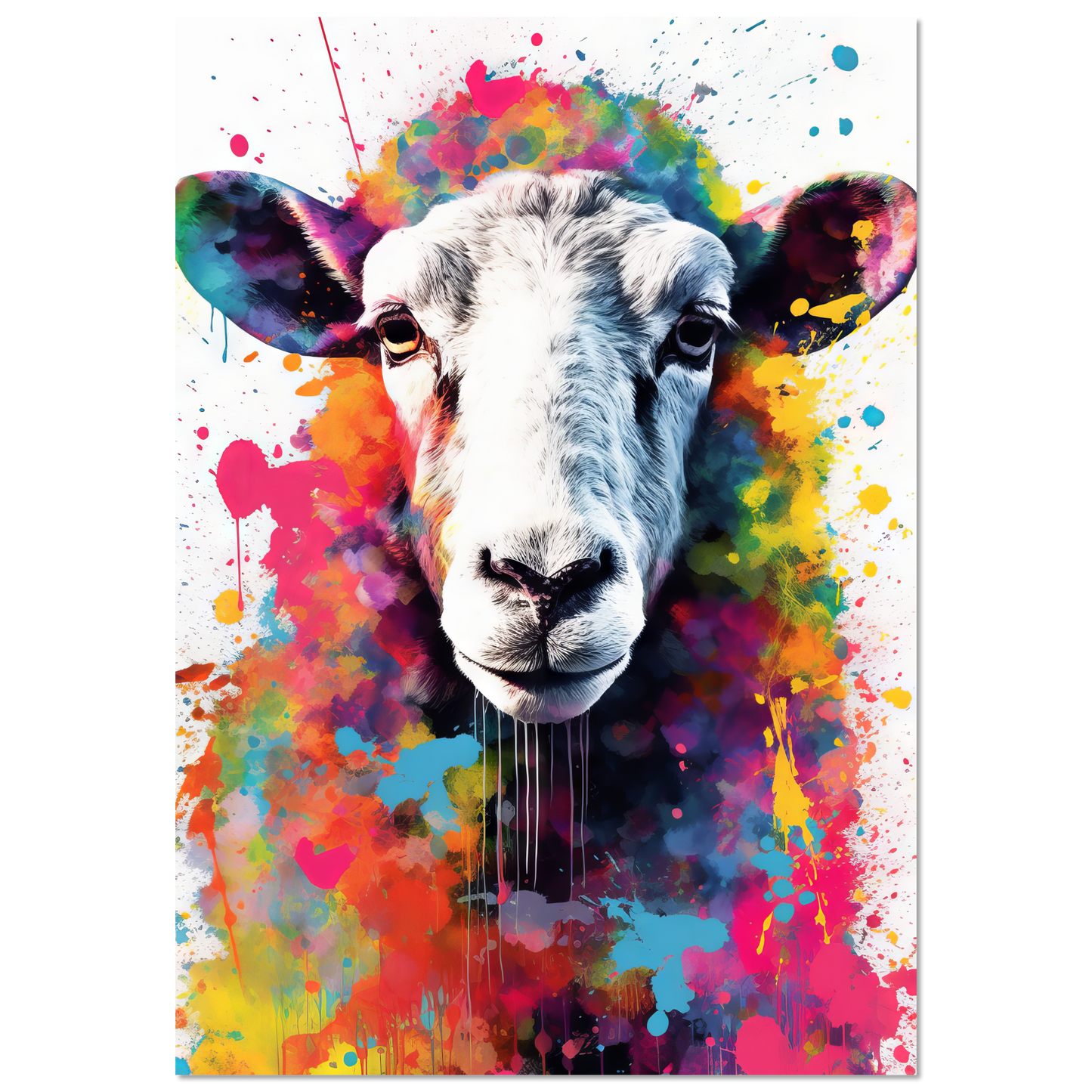 Schaf Pop-Art (SHEEP07)