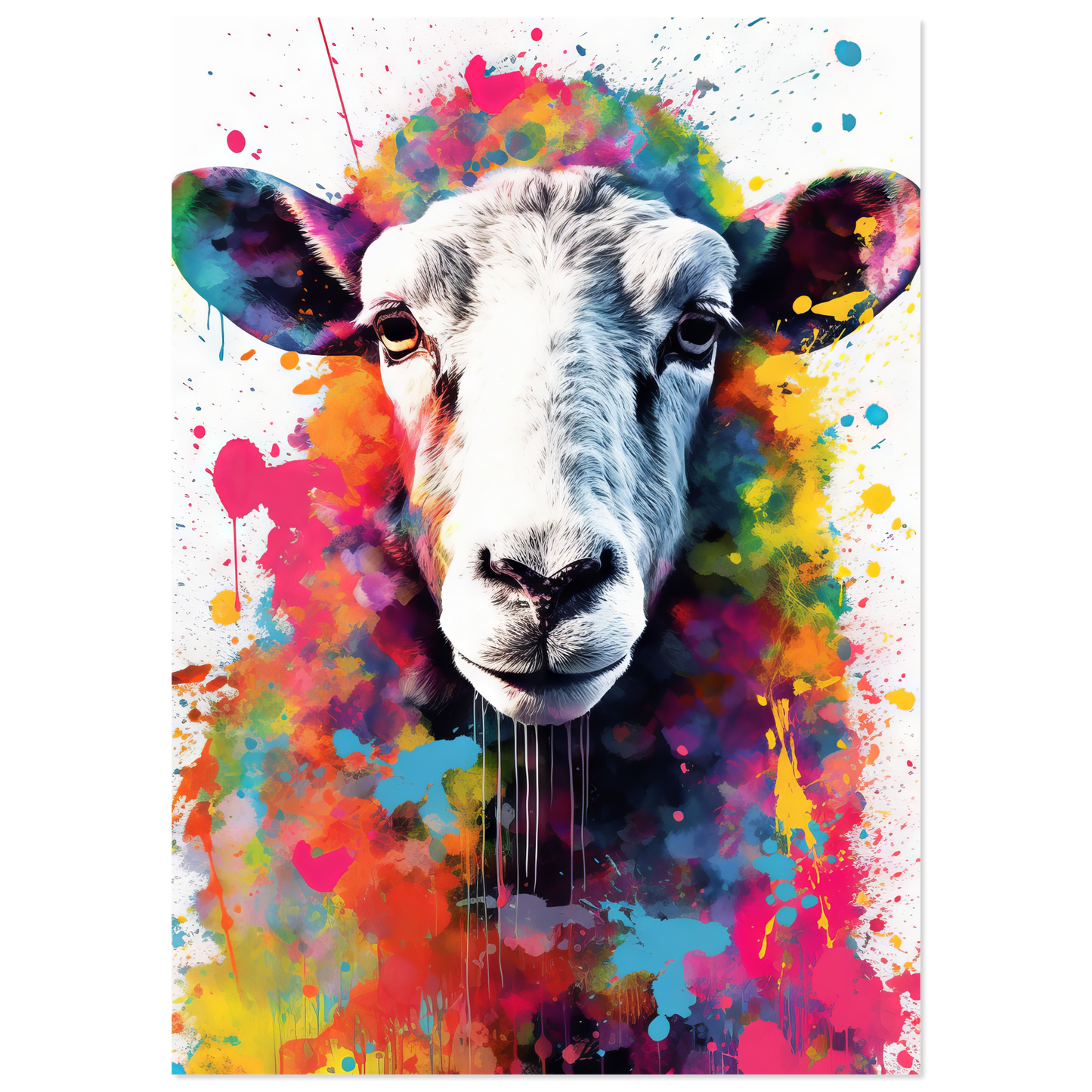 Schaf Pop-Art (SHEEP07)