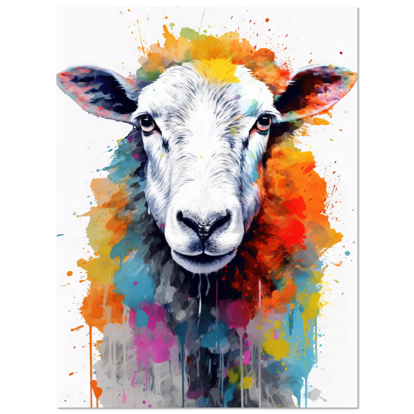 Schaf Pop-Art (SHEEP08)