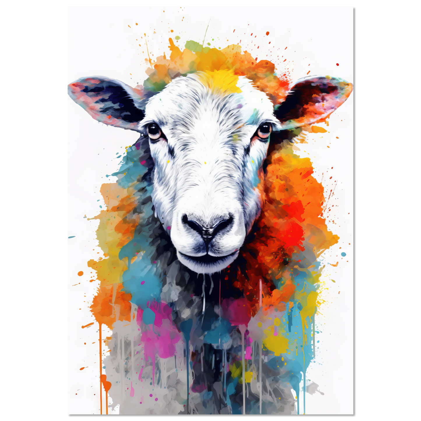 Schaf Pop-Art (SHEEP08)