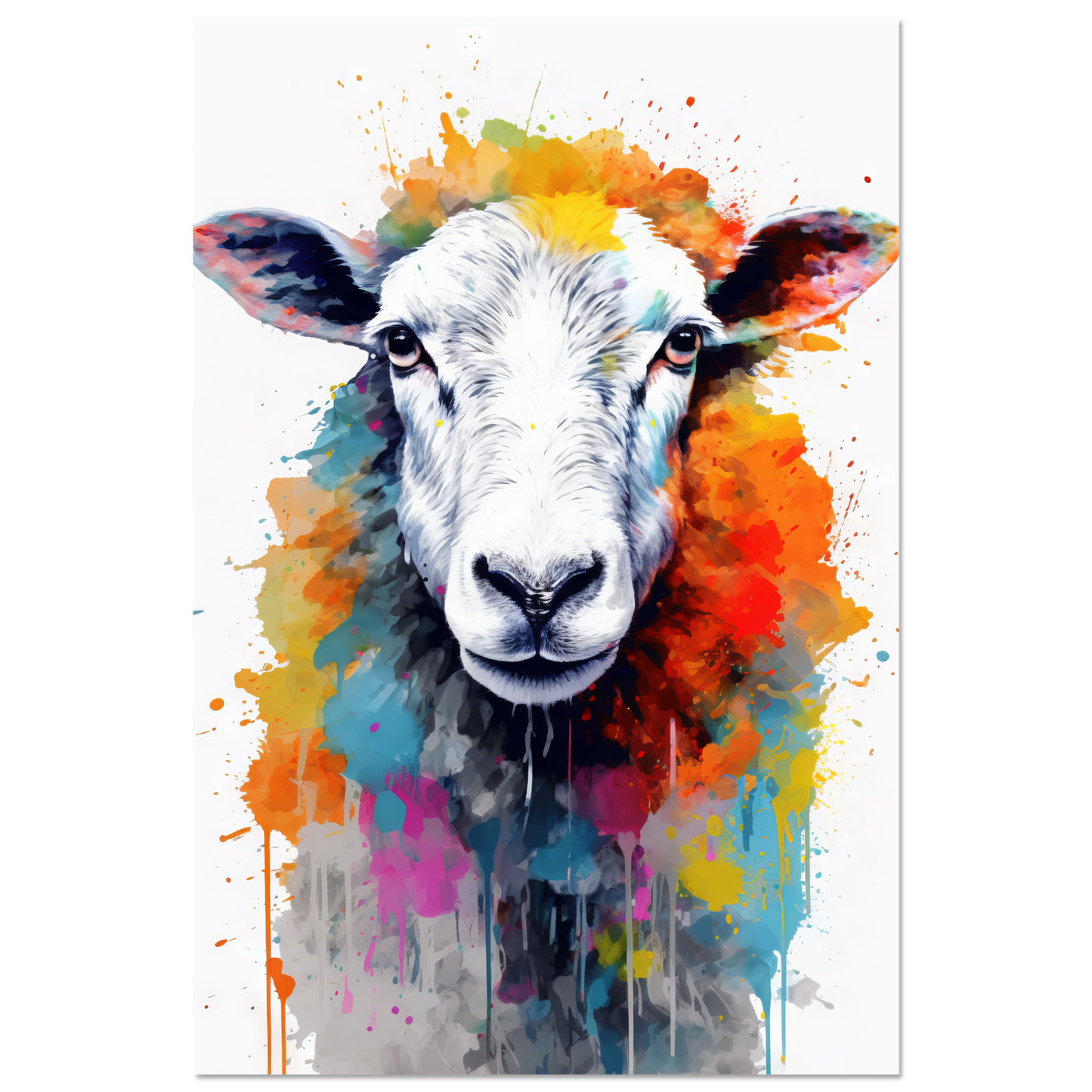 Schaf Pop-Art (SHEEP08)