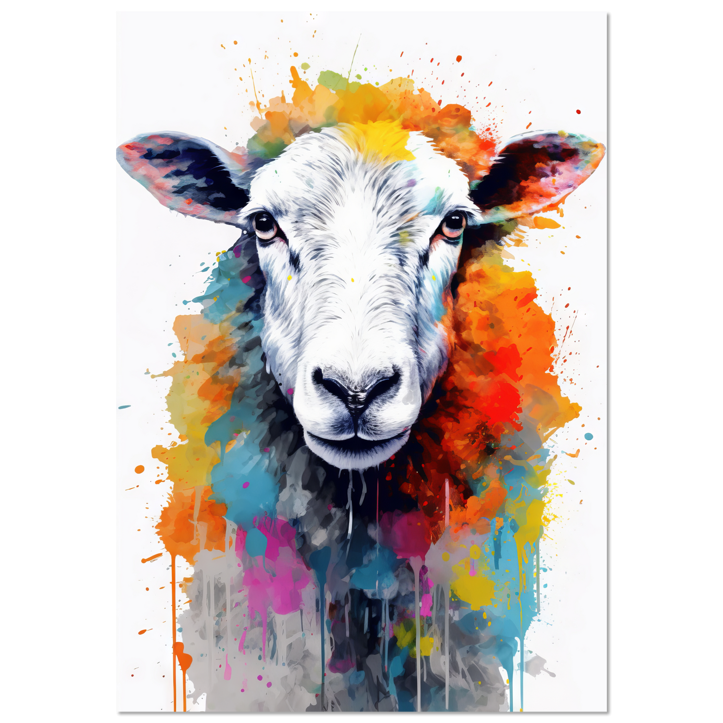 Schaf Pop-Art (SHEEP08)