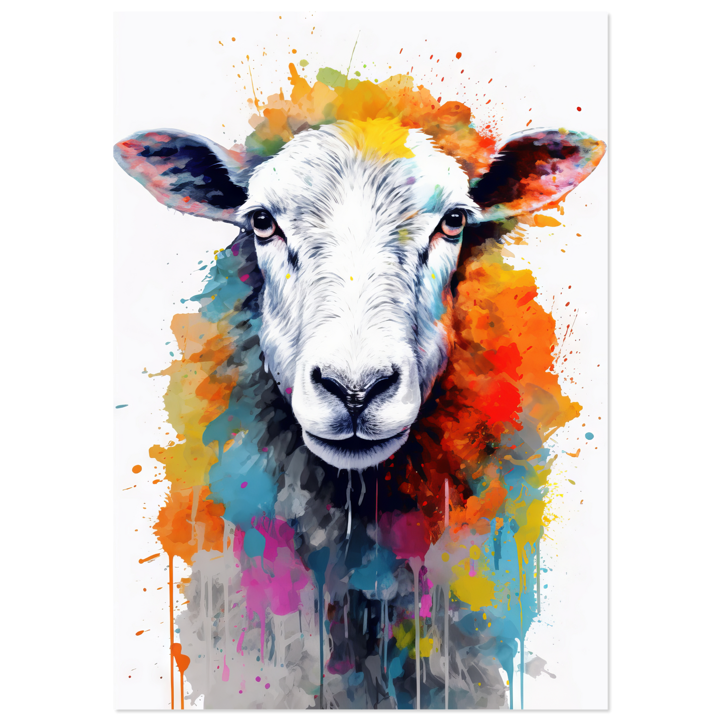 Schaf Pop-Art (SHEEP08)