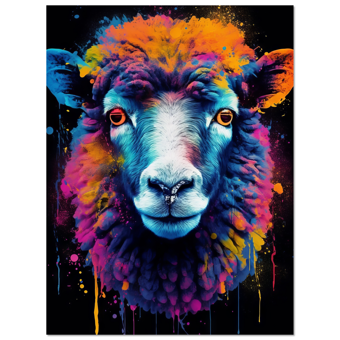 Schaf Pop-Art (SHEEP09)