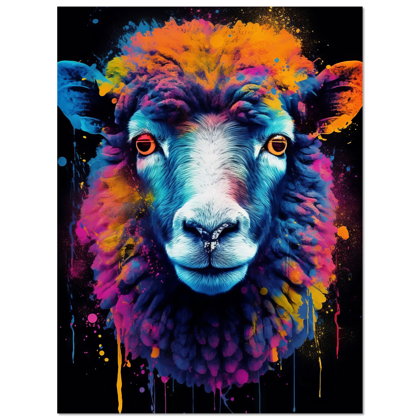 Schaf Pop-Art (SHEEP09)