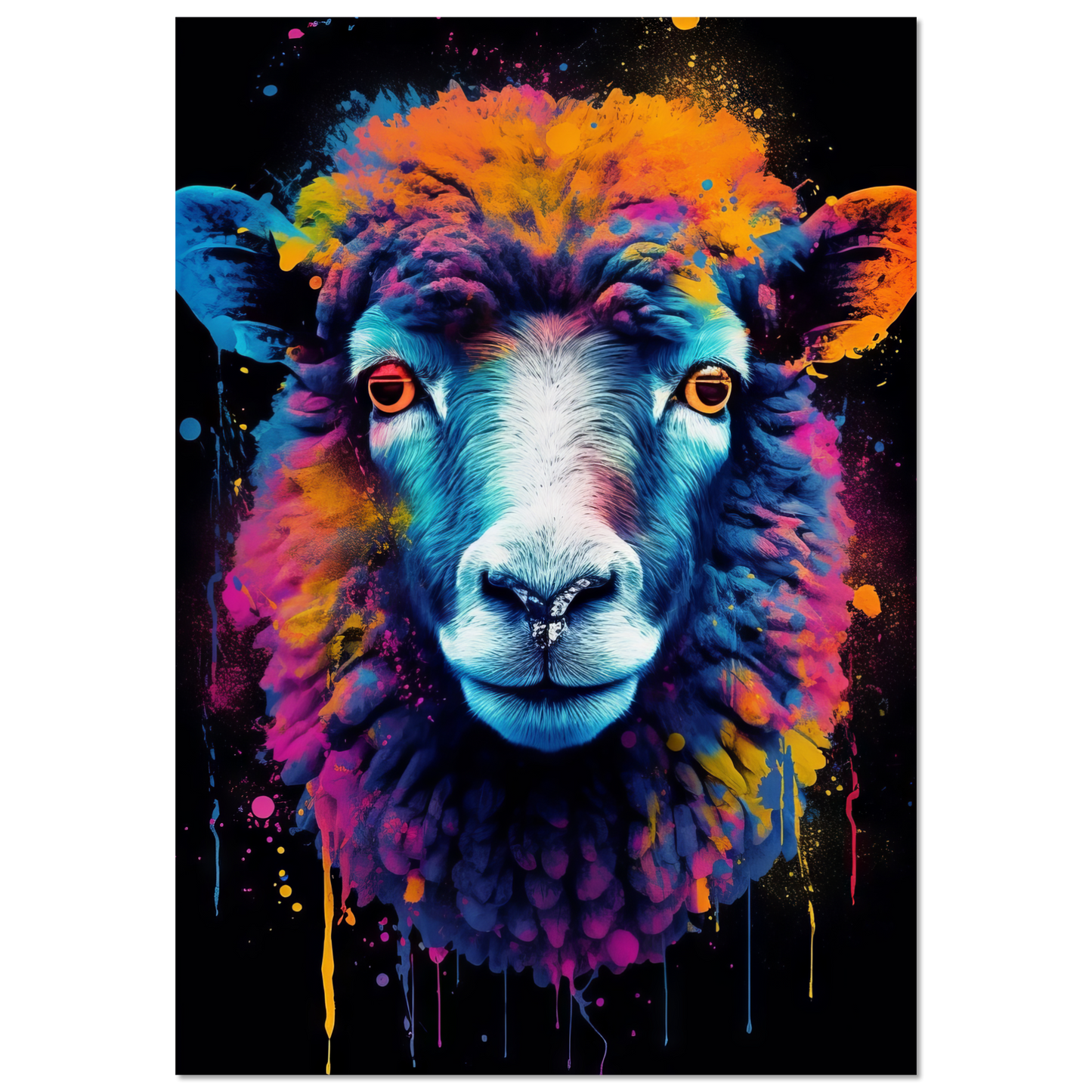 Schaf Pop-Art (SHEEP09)