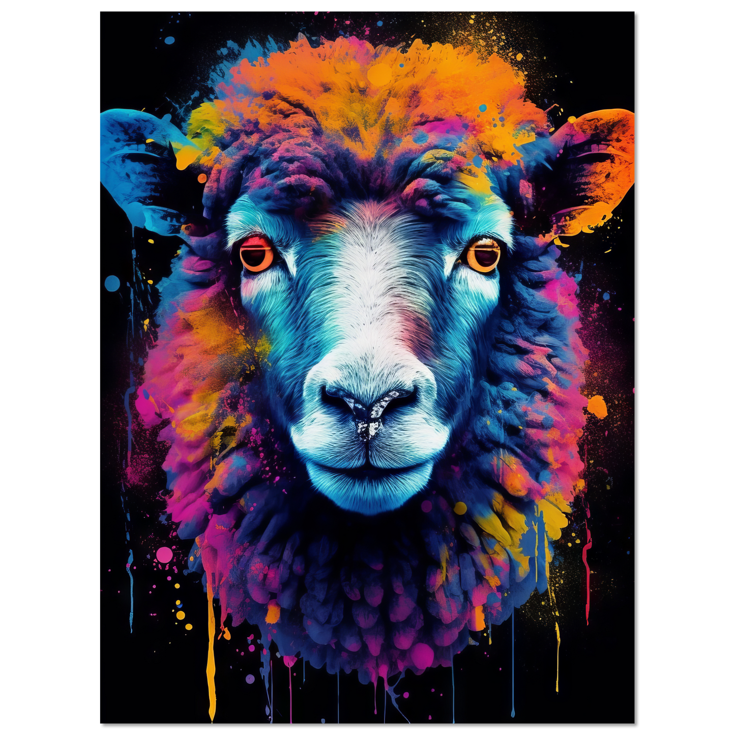 Schaf Pop-Art (SHEEP09)