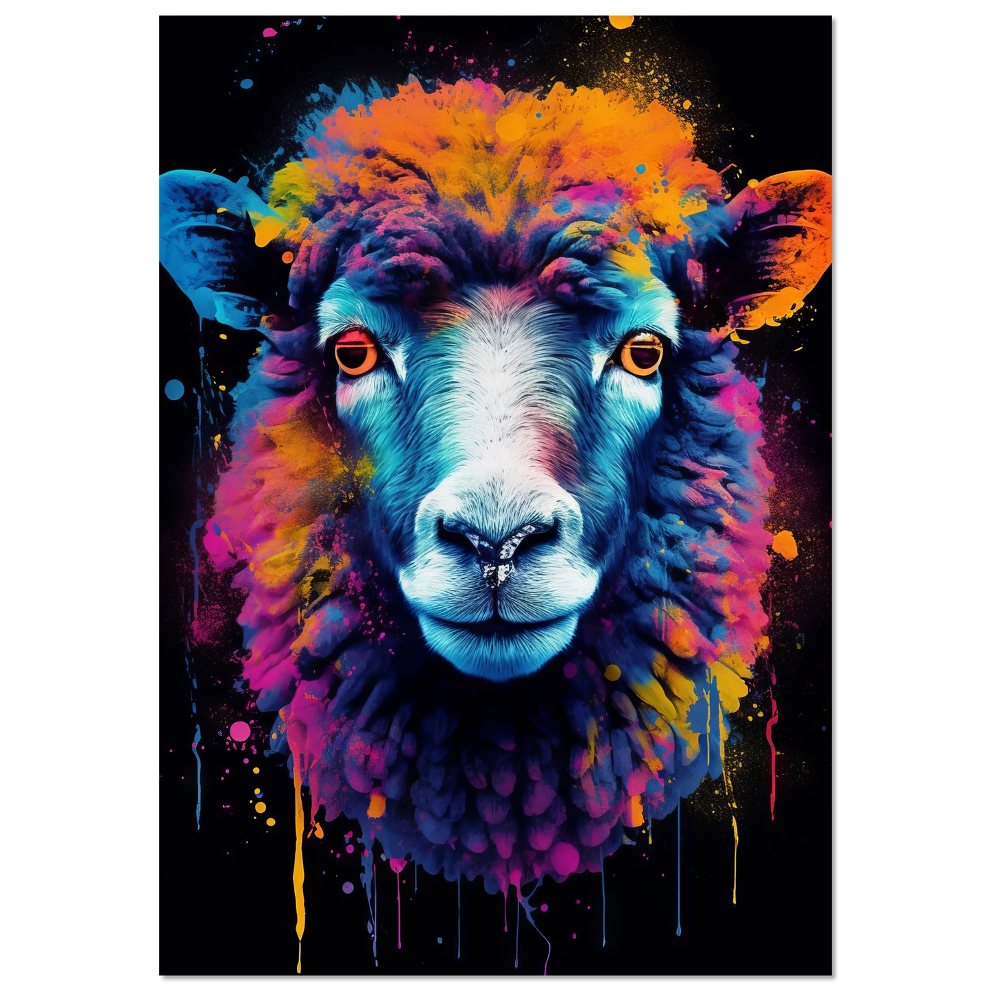 Schaf Pop-Art (SHEEP09)