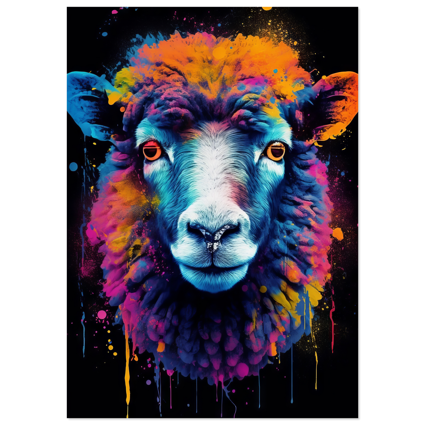 Schaf Pop-Art (SHEEP09)