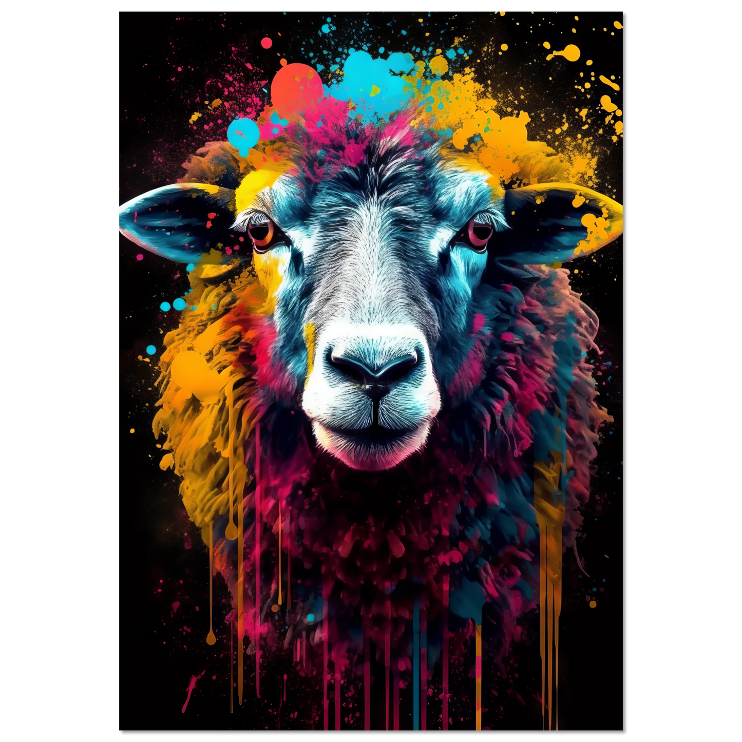 Schaf Pop-Art (SHEEP10)