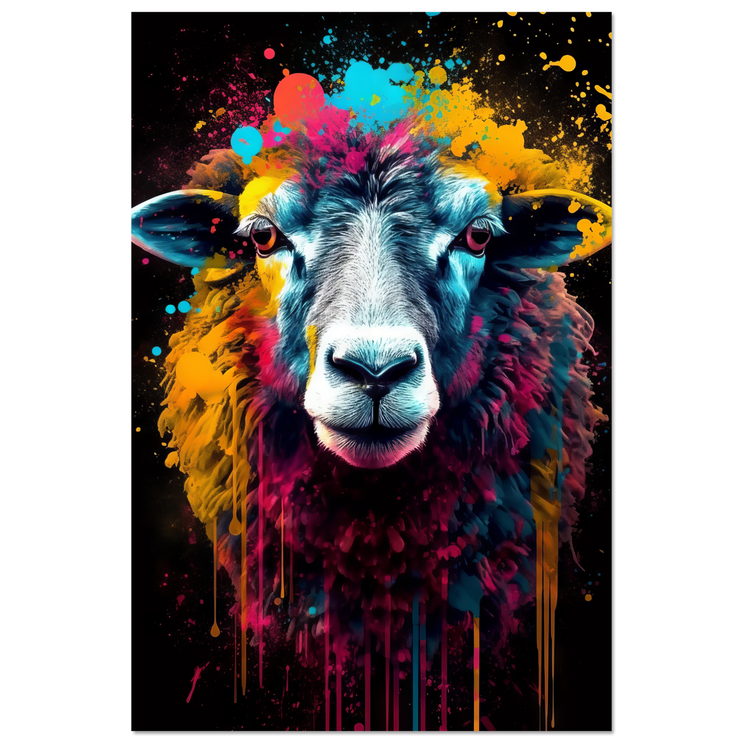Schaf Pop-Art (SHEEP10)
