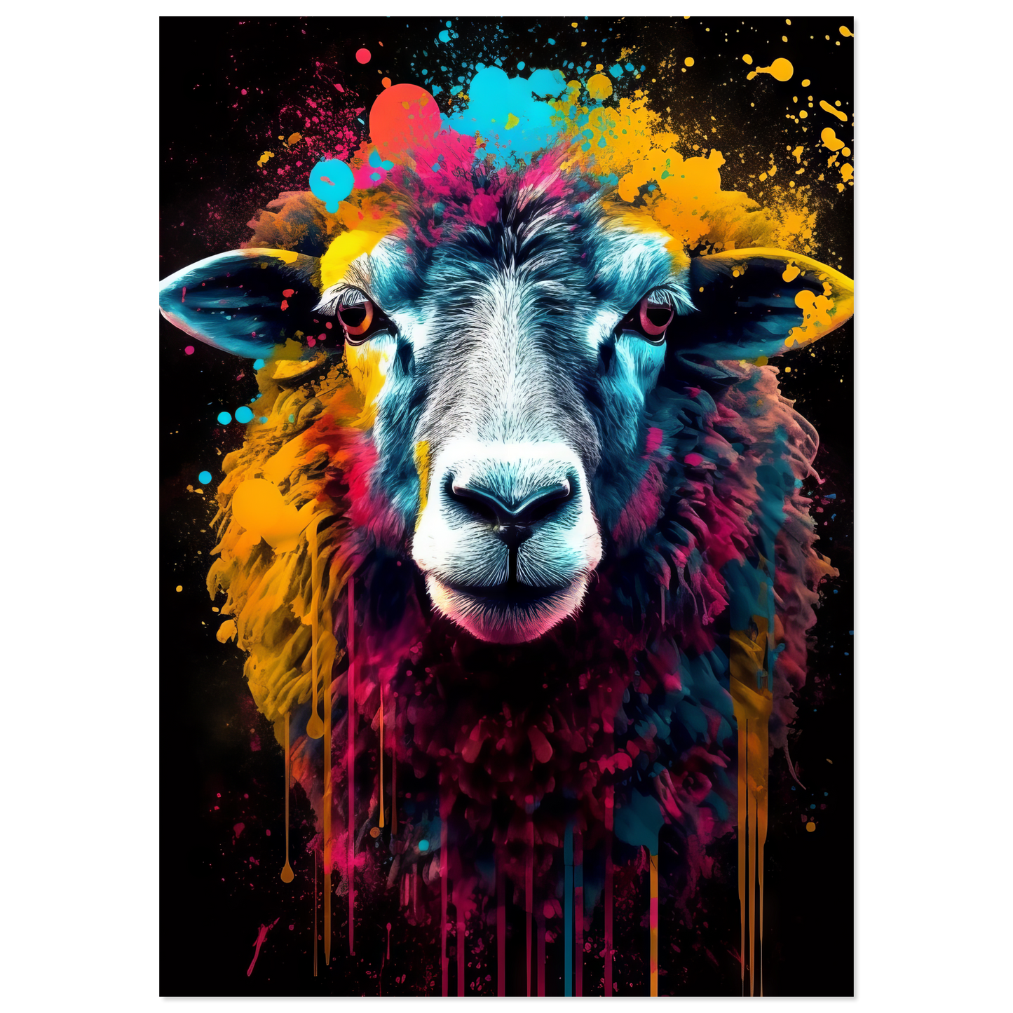 Schaf Pop-Art (SHEEP10)
