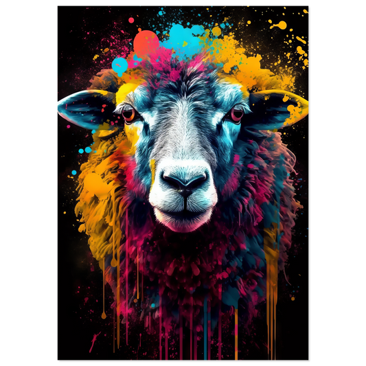 Sheep pop art (SHEEP10)