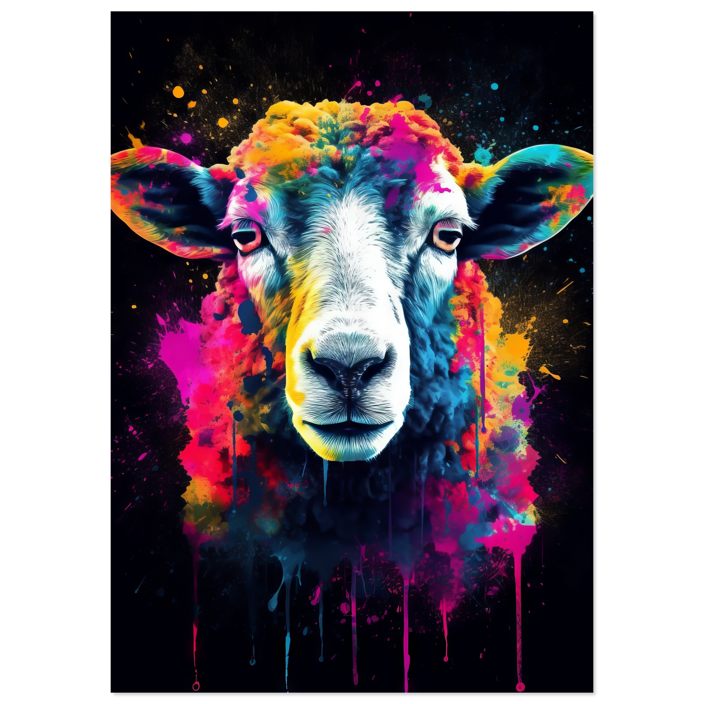 Schaf Pop-Art (SHEEP11)