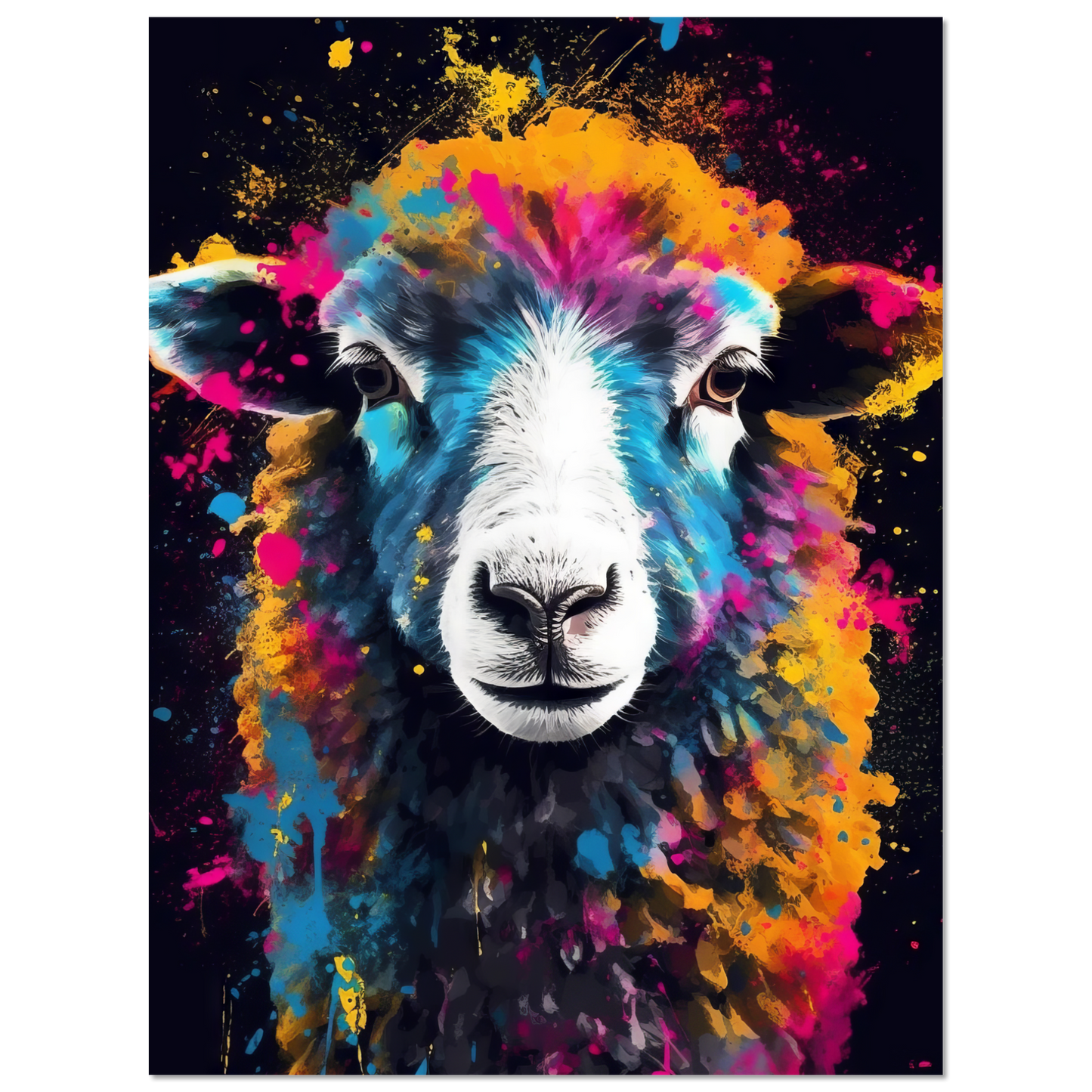 Schaf Pop-Art (SHEEP12)