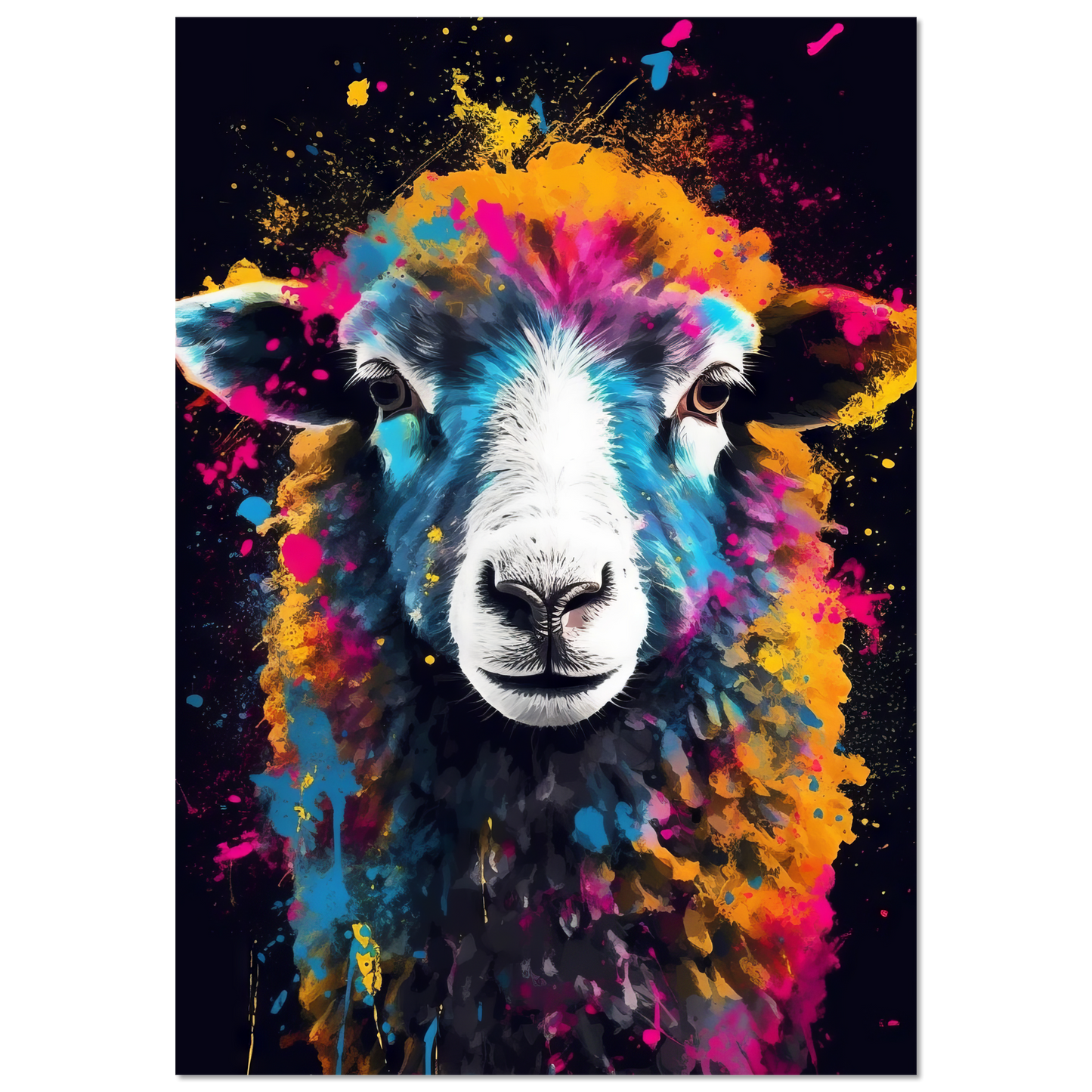 Schaf Pop-Art (SHEEP12)