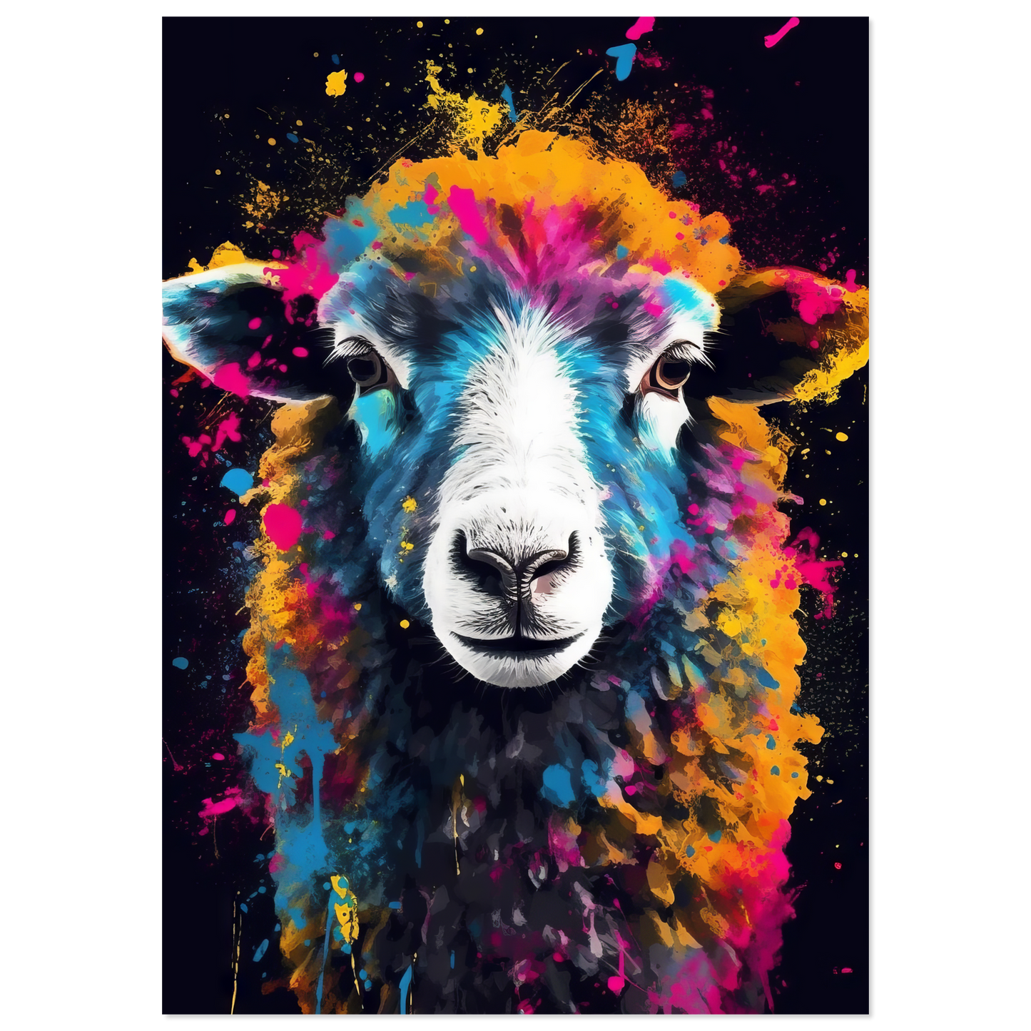 Schaf Pop-Art (SHEEP12)